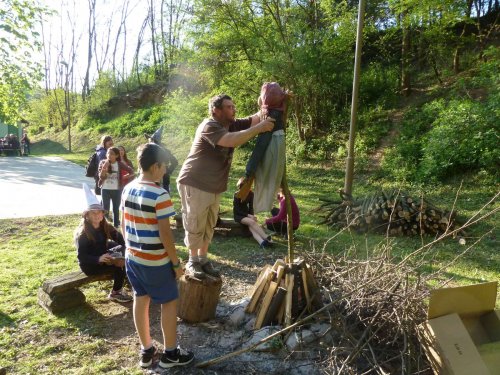 Pálení čarodějnic a stavění máje - 30.4.2016