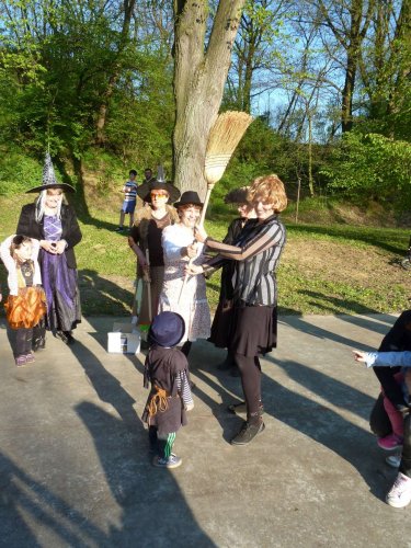 Pálení čarodějnic a stavění máje - 30.4.2016