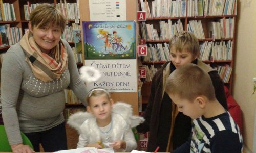 Mikulášské tvoření v knihovně - 30.11.2016