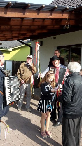 Velikonoční obchůzka Podolských Sekáčů - 17.4.2017