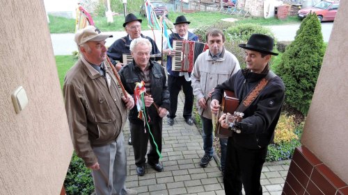 Velikonoční obchůzka Podolských Sekáčů - 17.4.2017