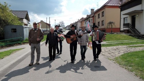 Velikonoční obchůzka Podolských Sekáčů - 17.4.2017