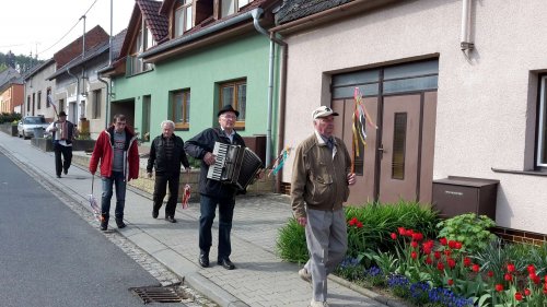Velikonoční obchůzka Podolských Sekáčů - 17.4.2017