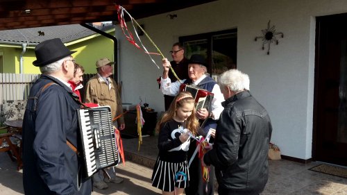 Velikonoční obchůzka Podolských Sekáčů - 17.4.2017