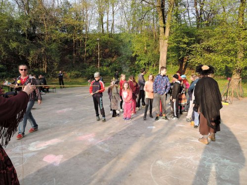 Stavění máje a pálení čarodějnic - 30.4.2017