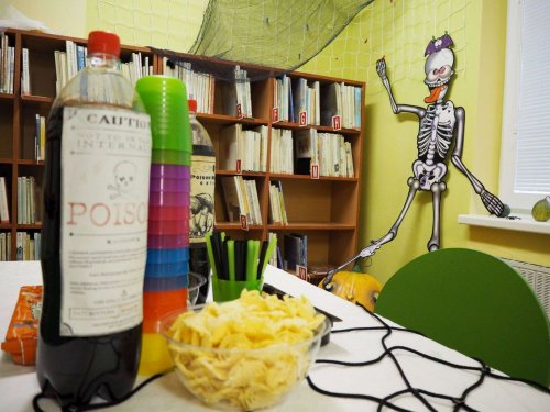 Strašidelná knihovna - 1.11.2017