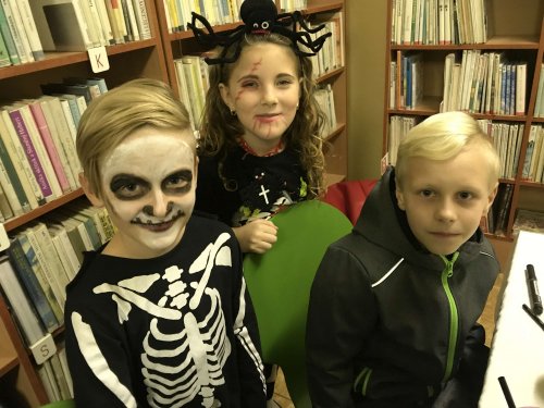 Strašidelná knihovna - 1.11.2017