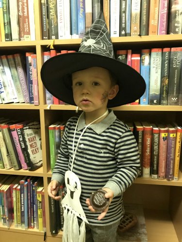 Strašidelná knihovna - 1.11.2017