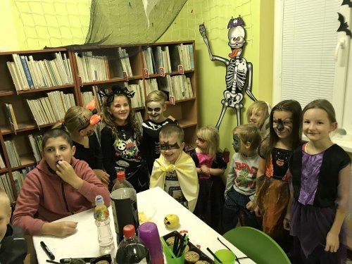 Strašidelná knihovna - 1.11.2017