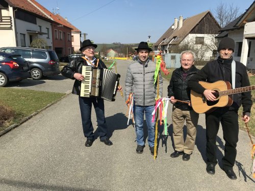 Velikonoční obchůzka Sekáčů - 2.4.2018