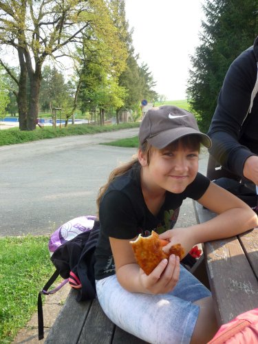 Procházka malých Sokolů na Modrou vodu - 22.4.2018