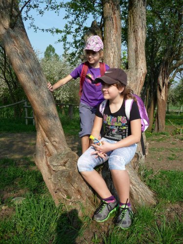 Procházka malých Sokolů na Modrou vodu - 22.4.2018