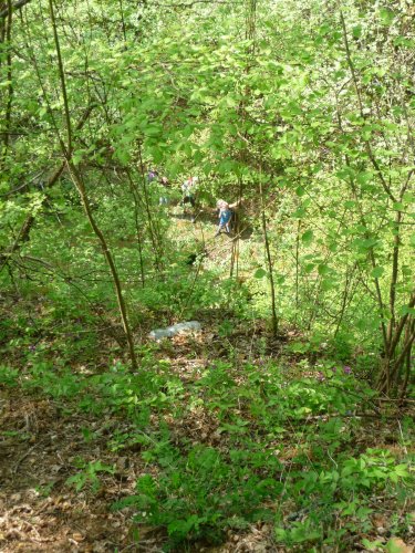 Procházka malých Sokolů na Modrou vodu - 22.4.2018