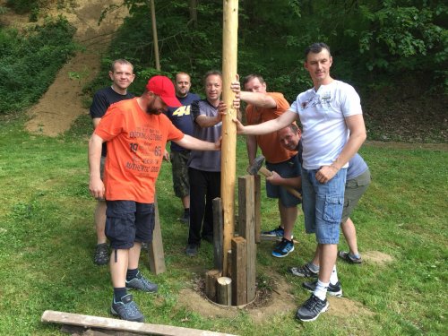 Stavjání mája a pálení čarodějnic - 30.4.2018