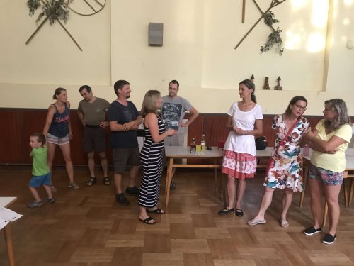 Zkouška moravské besedy na výroční republíky - 6.8.2018