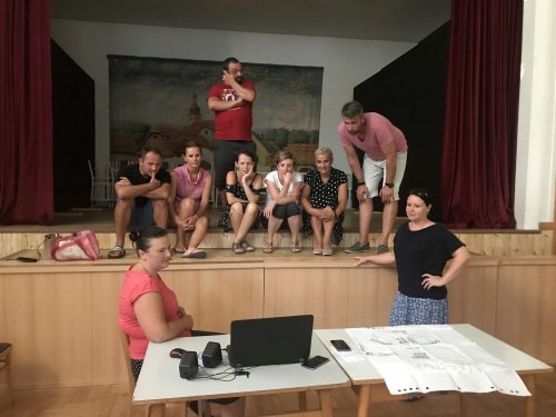 Zkouška moravské besedy na výroční republíky - 6.8.2018