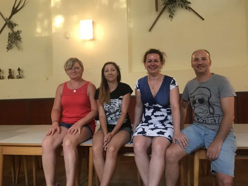 Zkouška moravské besedy na výroční republíky - 6.8.2018