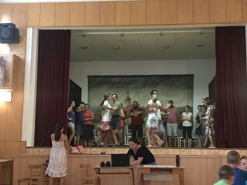 Zkouška moravské besedy na výroční republíky - 6.8.2018