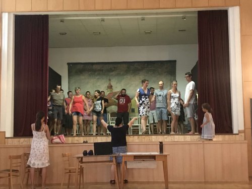 Zkouška moravské besedy na výroční republíky - 6.8.2018