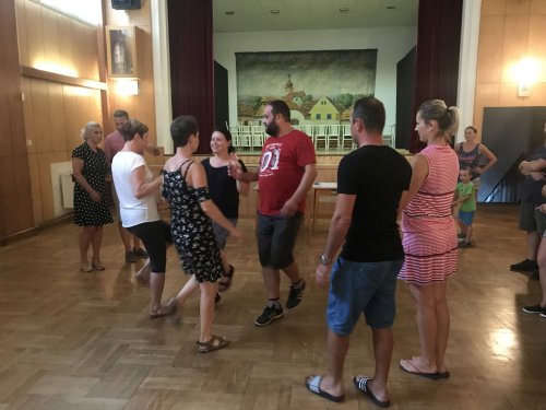 Zkouška moravské besedy na výroční republíky - 6.8.2018