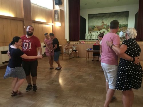 Zkouška moravské besedy na výroční republíky - 6.8.2018