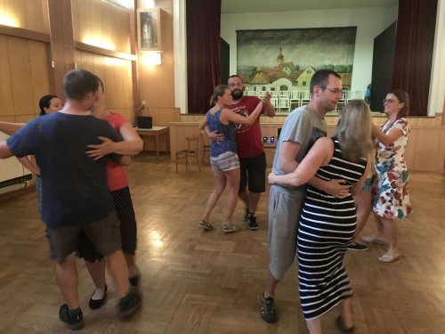 Zkouška moravské besedy na výroční republíky - 6.8.2018