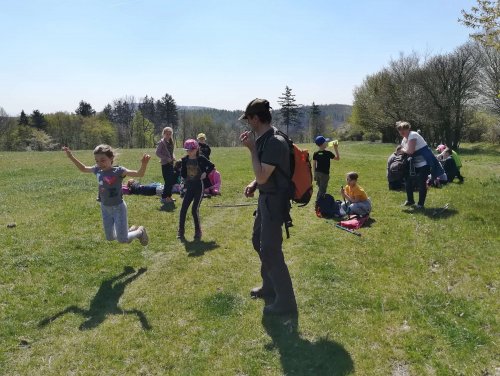 Sokolská vycházka dětí kolem Buchlova - 19.4.2019