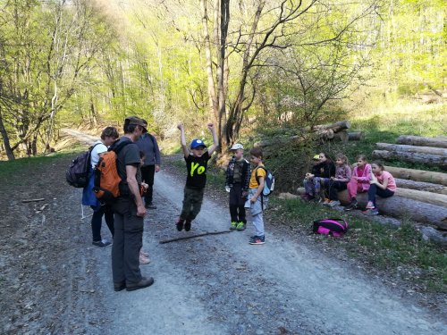 Sokolská vycházka dětí kolem Buchlova - 19.4.2019