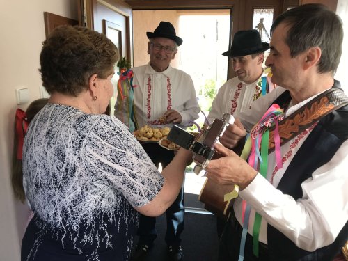 Velikonoční obchůzka Sekáčů po Podolí - 22.4.2019