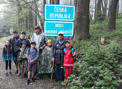 Výšlap sokolů žáků na Javořinu - 8.6.2019