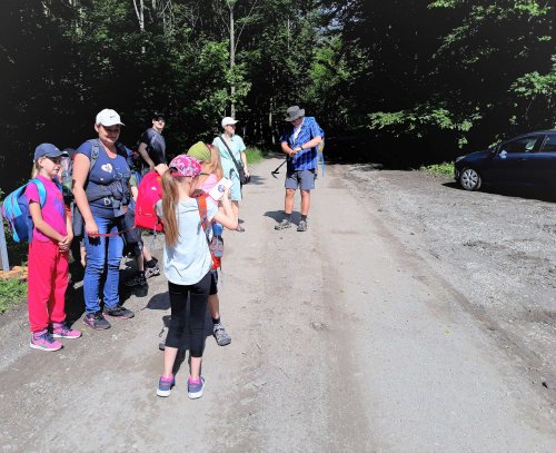 Výšlap sokolů žáků na Javořinu - 8.6.2019