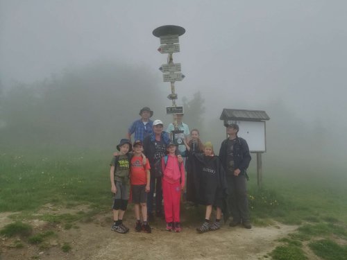 Výšlap sokolů žáků na Javořinu - 8.6.2019