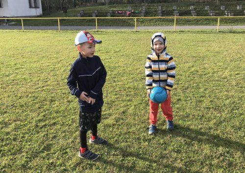 Fotbalový trénink dětí - 11.10.2019