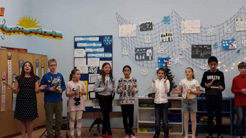 Vánoční besídka ZŠ a MŠ Podolí - 18.12.2019
