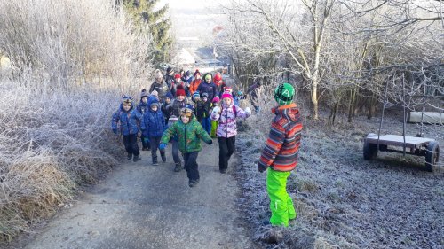 Novoroční procházka malých Sokolů do Lipin - 2.1.2020