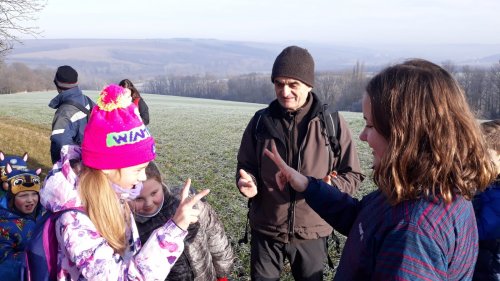Novoroční procházka malých Sokolů do Lipin - 2.1.2020