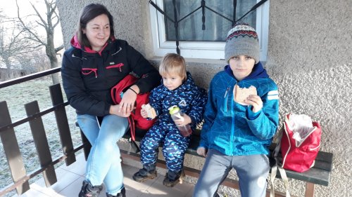 Novoroční procházka malých Sokolů do Lipin - 2.1.2020