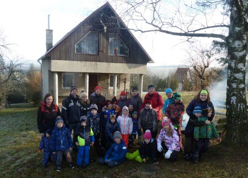 Novoroční procházka malých Sokolů do Lipin - 2.1.2020