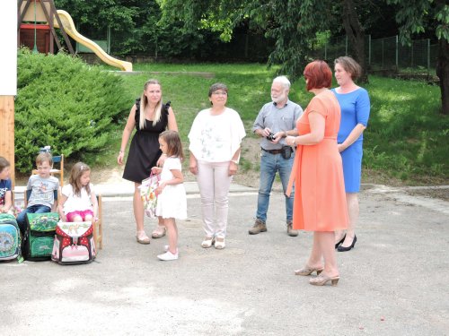 Pasování předškoláků na školáky - MŠ Podolí - 25.6.2020