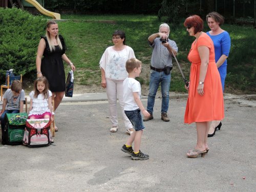 Pasování předškoláků na školáky - MŠ Podolí - 25.6.2020
