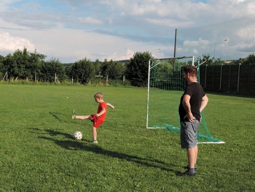 Ukončení fotbalové sezony přípravky SK Podolí - 17.7.2020