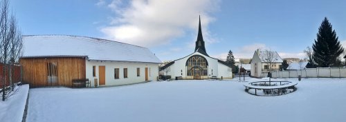 Kaple sv. Ducha pod sněhem - 16.1.2021