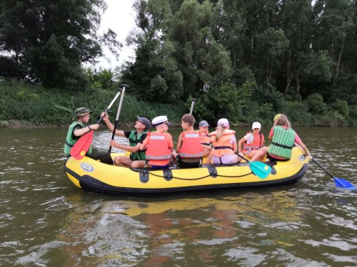 Vodácký výcvik malých sokolů - 9.7.2021