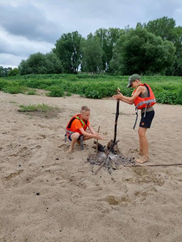 Vodácký výcvik malých sokolů - 9.7.2021