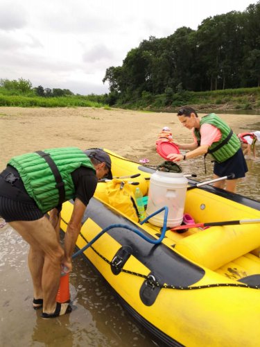 Vodácký výcvik malých sokolů - 9.7.2021