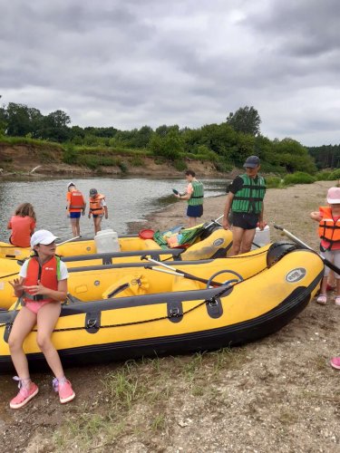 Vodácký výcvik malých sokolů - 9.7.2021