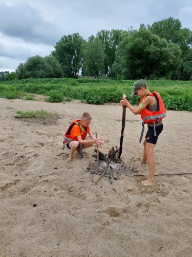 Vodácký výcvik malých sokolů - 9.7.2021