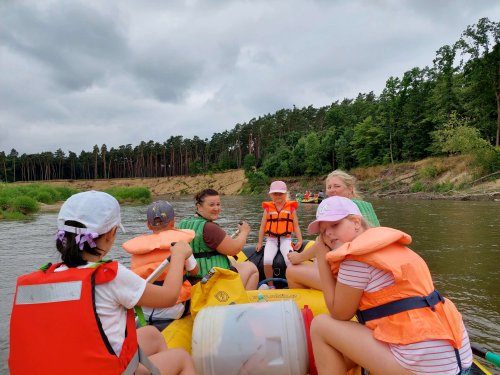 Vodácký výcvik malých sokolů - 9.7.2021