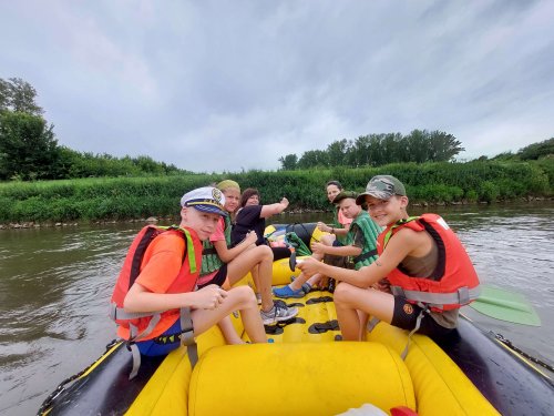 Vodácký výcvik malých sokolů - 9.7.2021