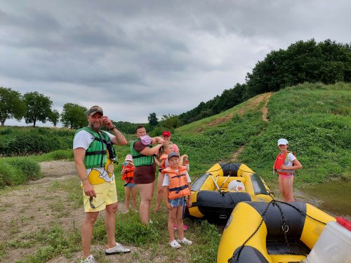 Vodácký výcvik malých sokolů - 9.7.2021